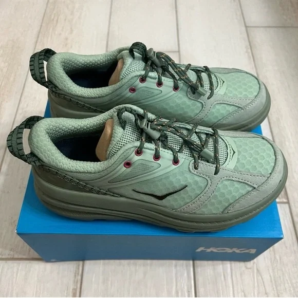 Hoka Bondi B3 Women’s Sneaker Size 7.5 Aloe Vera Succulent - Picture 5 of 8